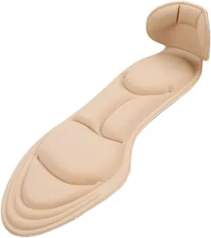 2Pairs Slip Heel Grips for Women Cushioned Foot Pads to Prevent Blisters and Calluses Convenient Back Pads for High Heels Apricot Color