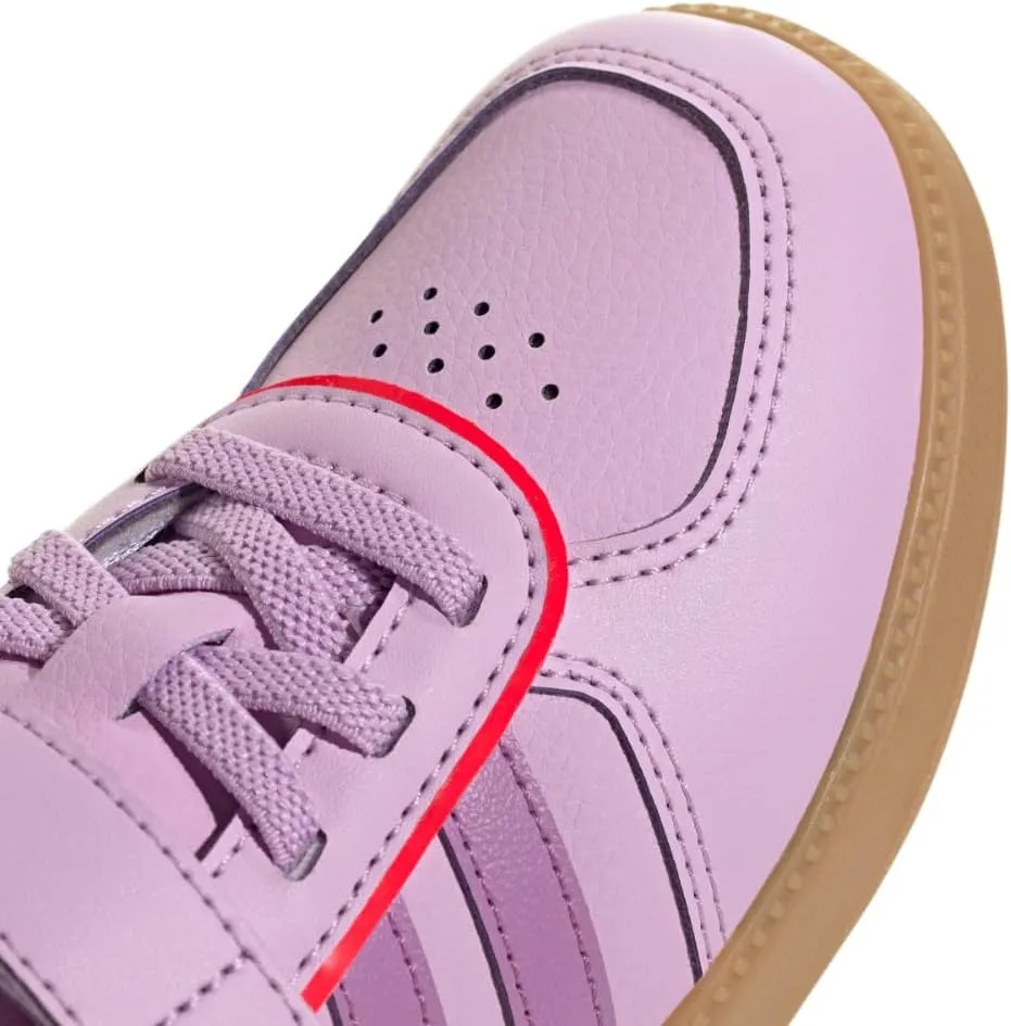 adidas Unisex-Child Breaknet Sleek Elastic Lace & Strap Sneaker