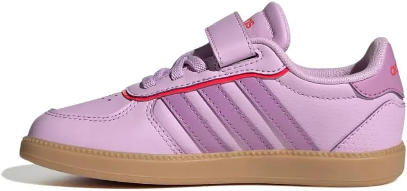 adidas Unisex-Child Breaknet Sleek Elastic Lace & Strap Sneaker