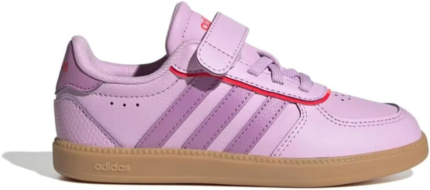 adidas Unisex-Child Breaknet Sleek Elastic Lace & Strap Sneaker