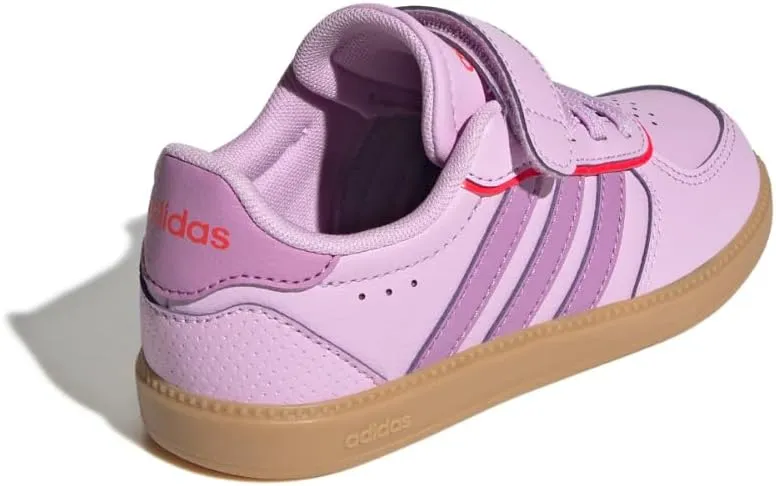 adidas Unisex-Child Breaknet Sleek Elastic Lace & Strap Sneaker