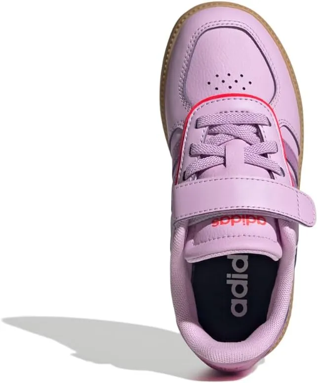 adidas Unisex-Child Breaknet Sleek Elastic Lace & Strap Sneaker