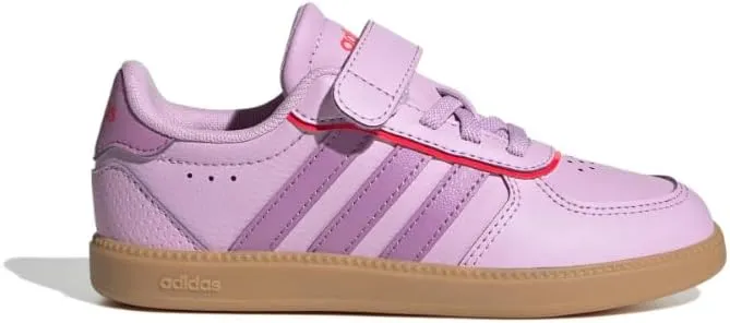 adidas Unisex-Child Breaknet Sleek Elastic Lace & Strap Sneaker