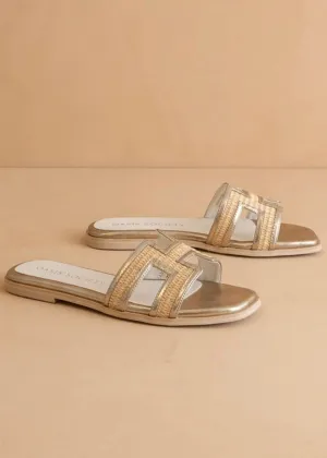 Aesthetic Ena Raffia Slide