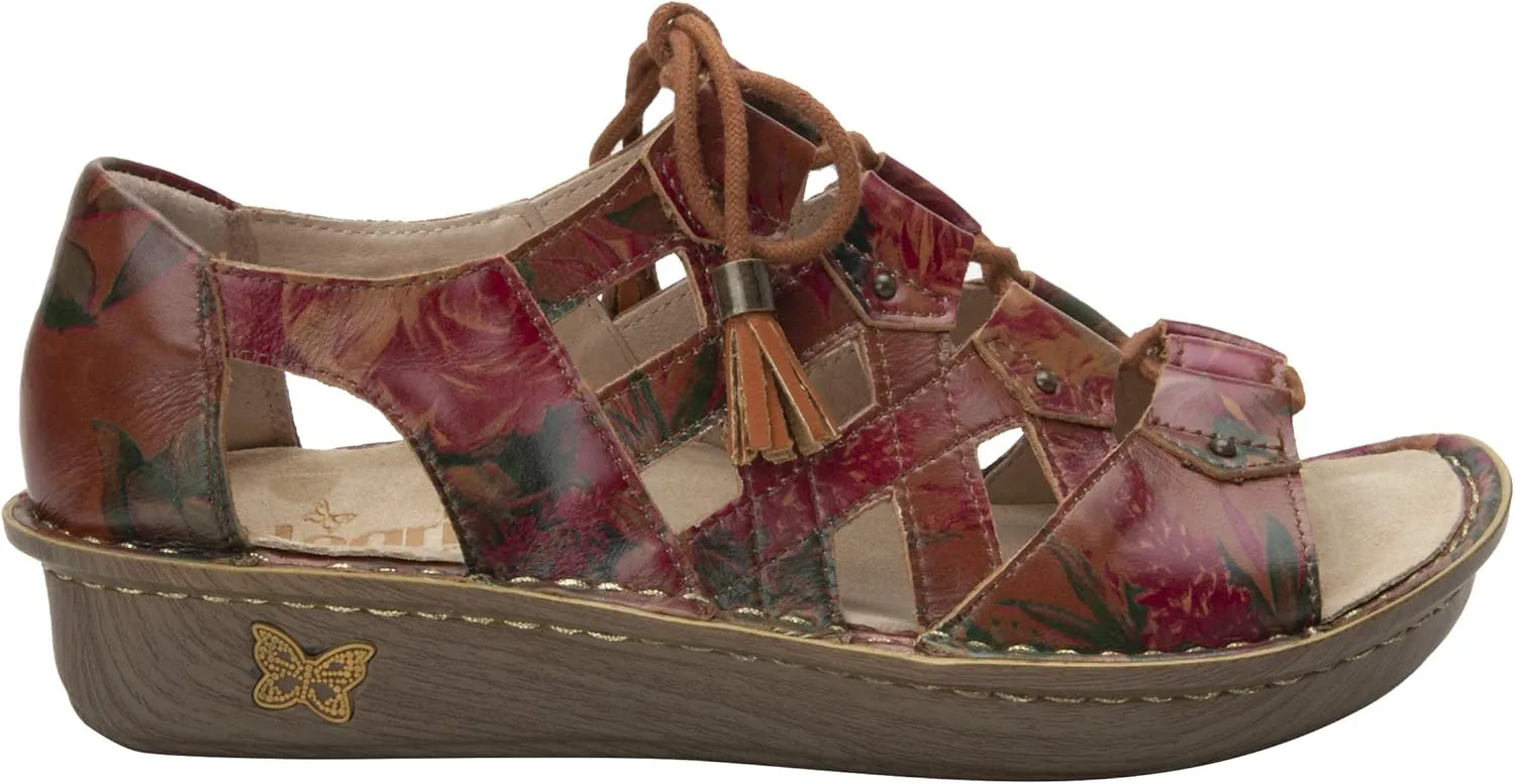 Alegria Women's Valerie Leather Sandal