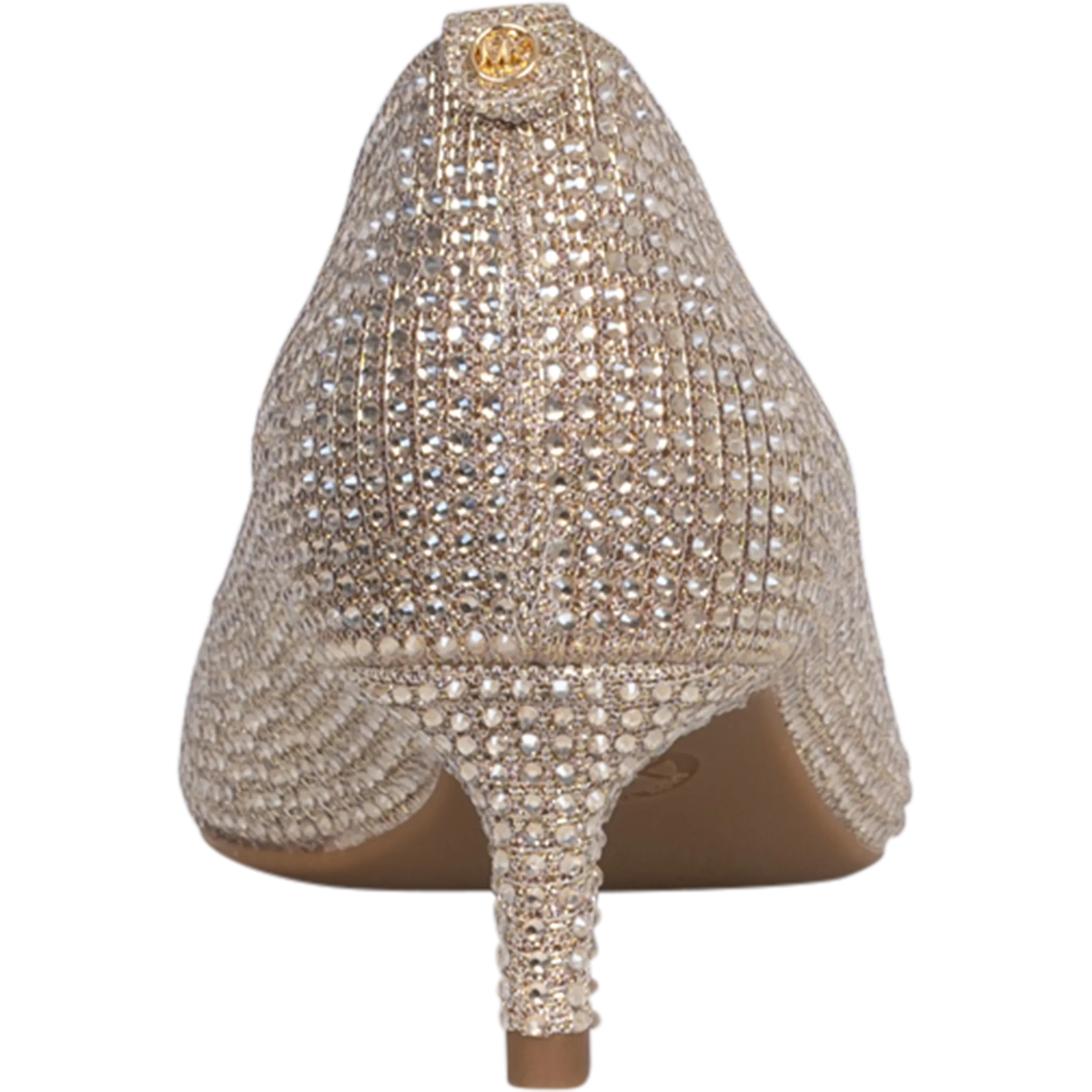 Alina Flex Kitten Pump - Pale Gold