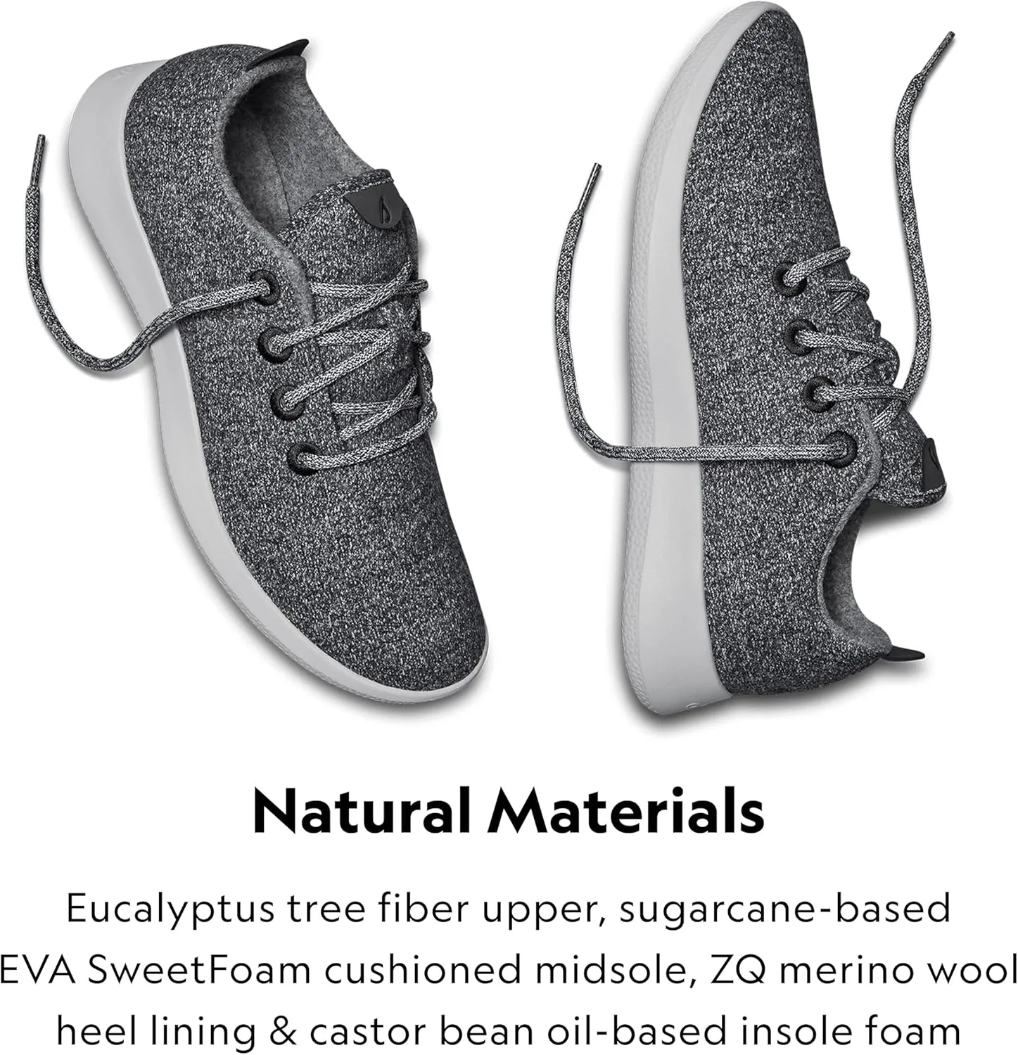 Allbirds Men’s Wool Runners Everyday Sneakers, Machine Washable Shoe Made with Natural Materials
