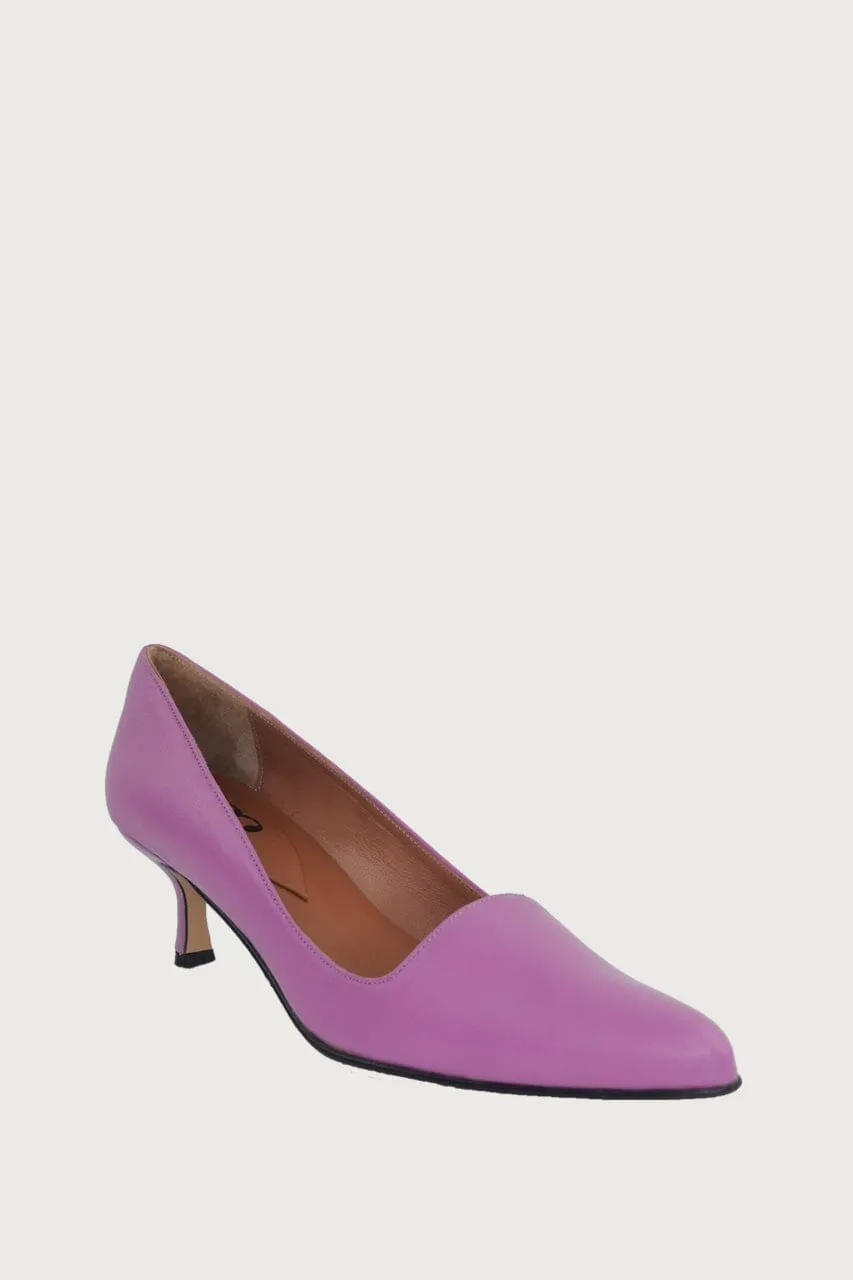 AMINA LAVENDER LEATHER