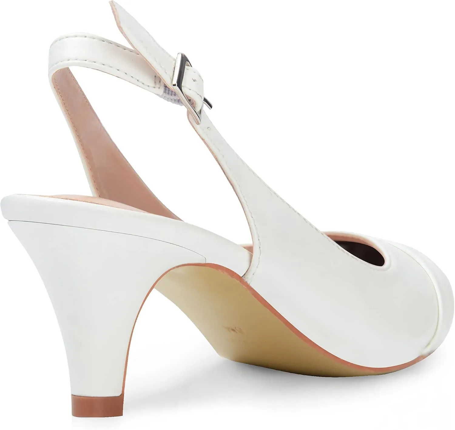 ANN CREEK 'Lossom' Women's Dressy Sandals Pump Shoes with 2.5 inch Kitten Heel  Half Size Available