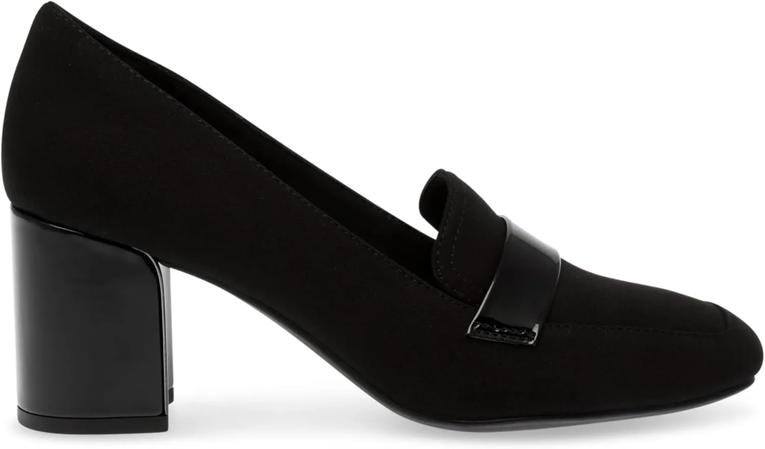 Anne Klein Womens Telepathy Slip-On Loafer Heels