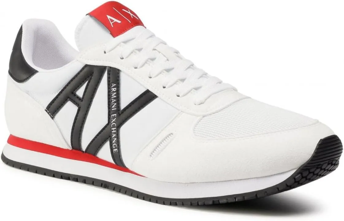 Armani Exchange Men's Lace Up Logo Sneaker