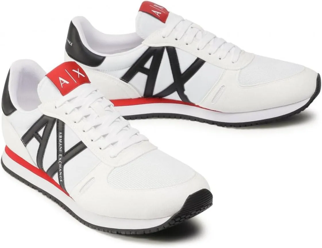 Armani Exchange Men's Lace Up Logo Sneaker
