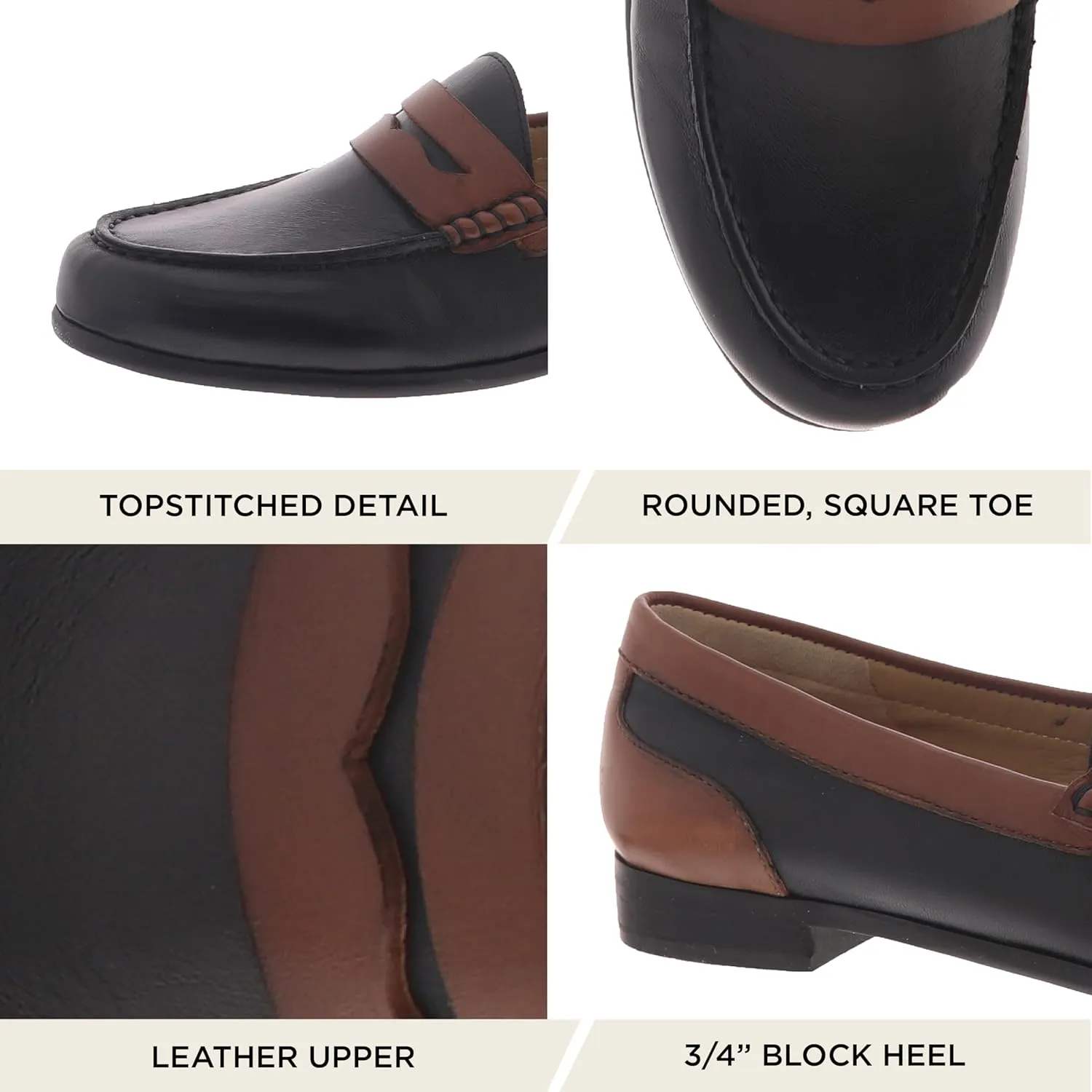 ARRAY Women's Harper Leather Slip-On Leather Loafer