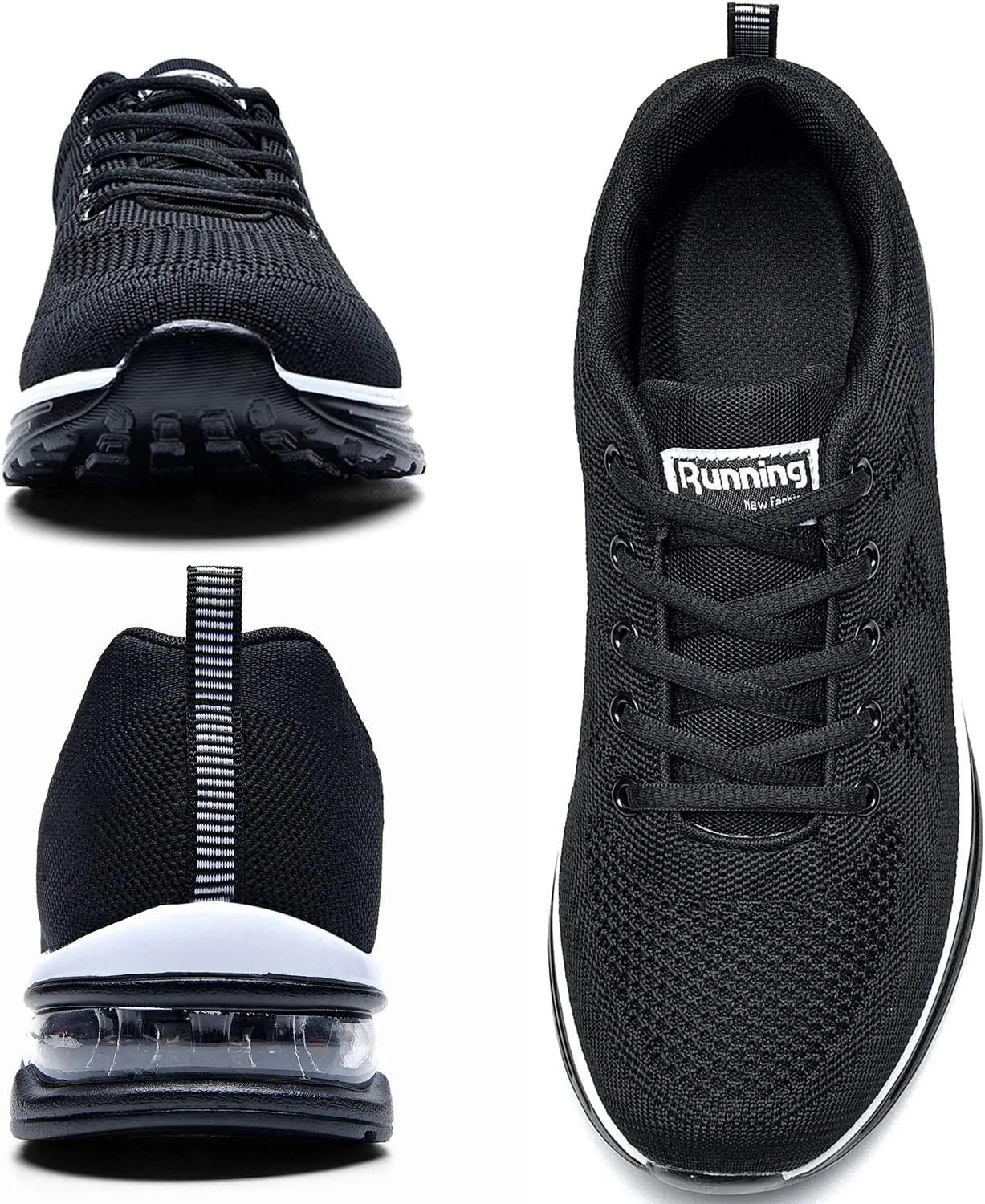 AUPERF Men's Running Shoes Lightweight Breathable Workout Footwear Walking Sports Tennis Sneaker