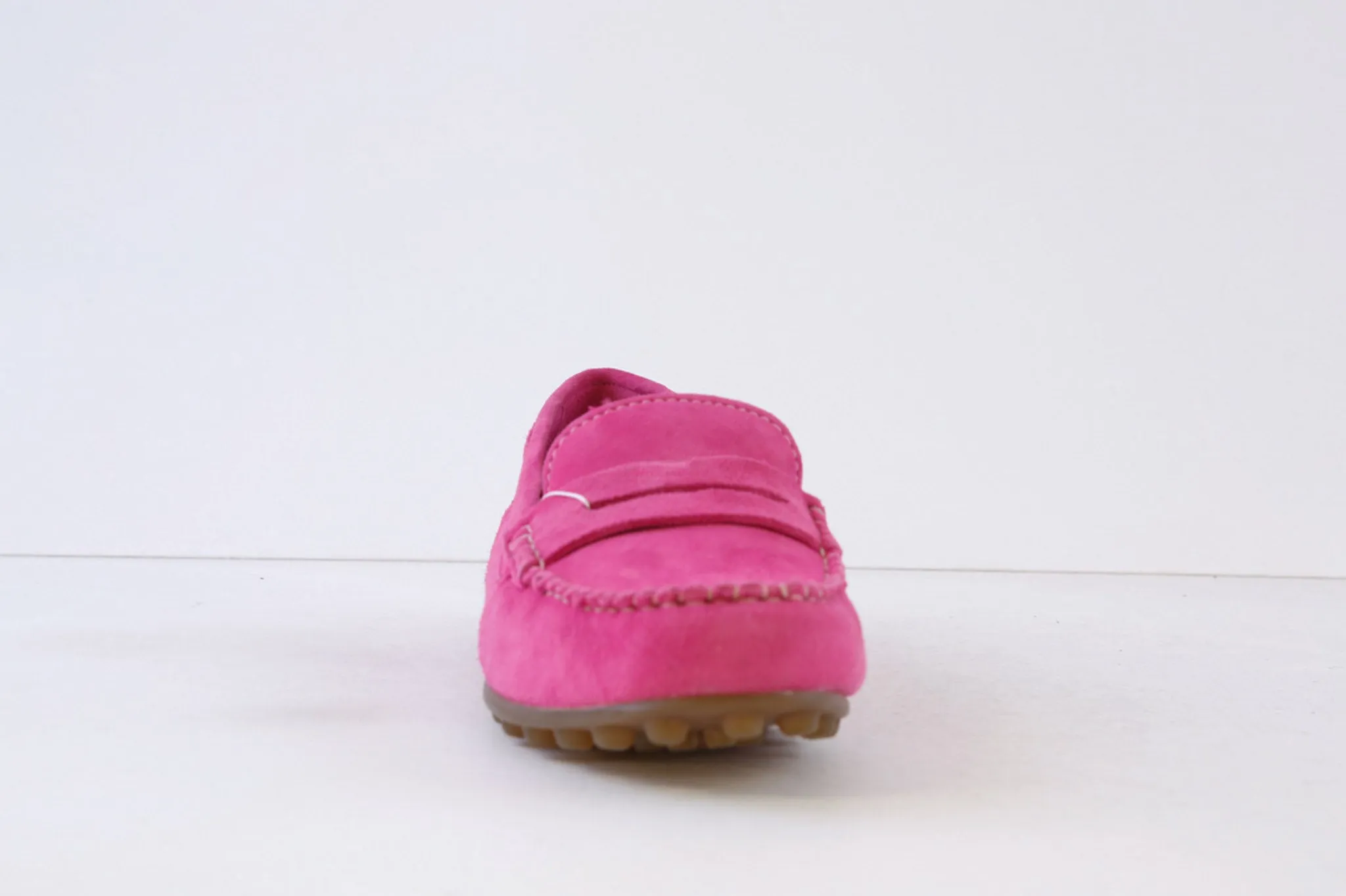 BAGATT - D34-AK664 FLAT LOAFER - PINK SUEDE