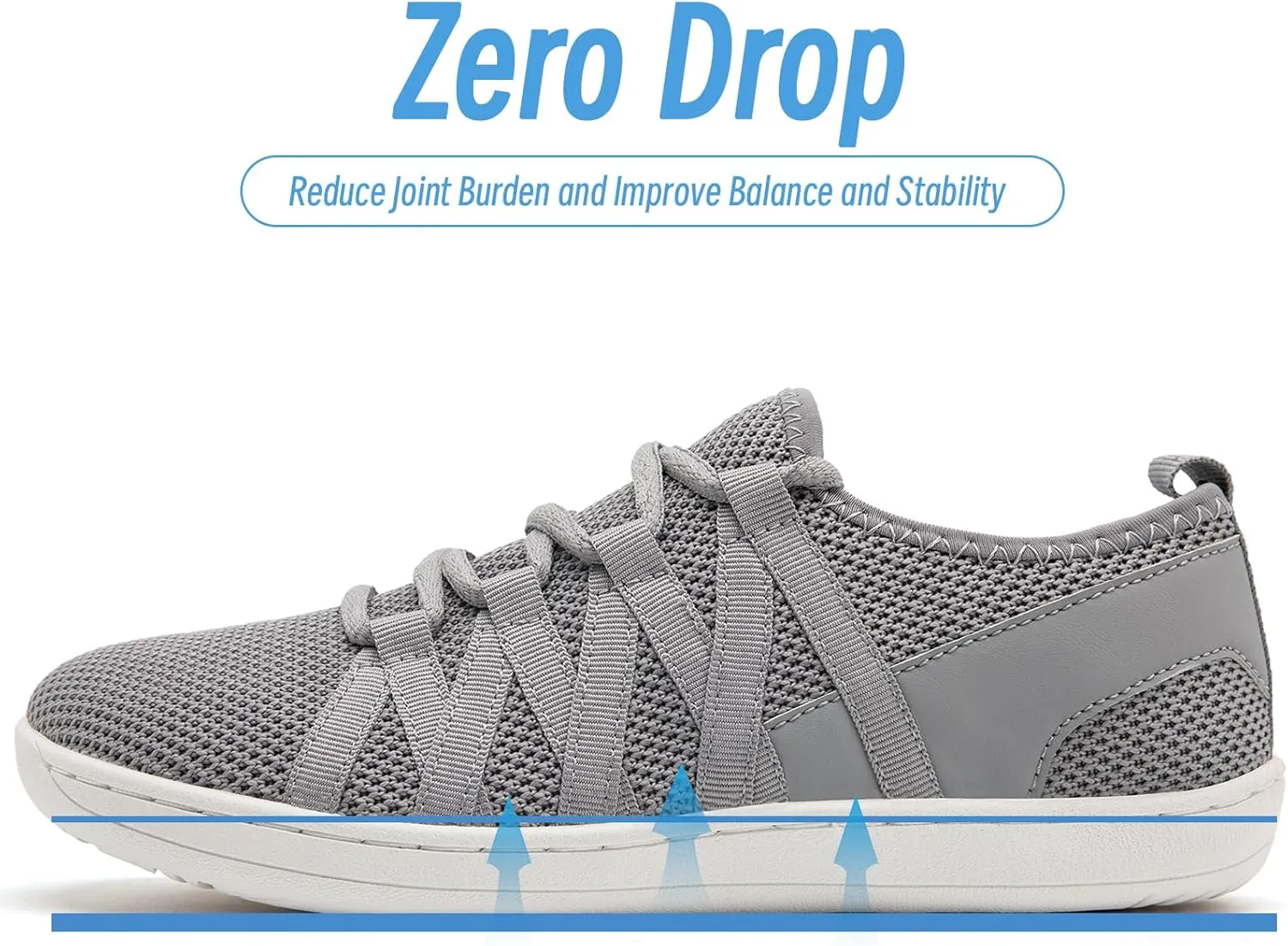 Barefoot Shoes for Womens Minimalist Fashion Sneaker Lightweight Wide Toe Box Zero-Drop Sole Tennis Walking Running Wokout Hike Shoes