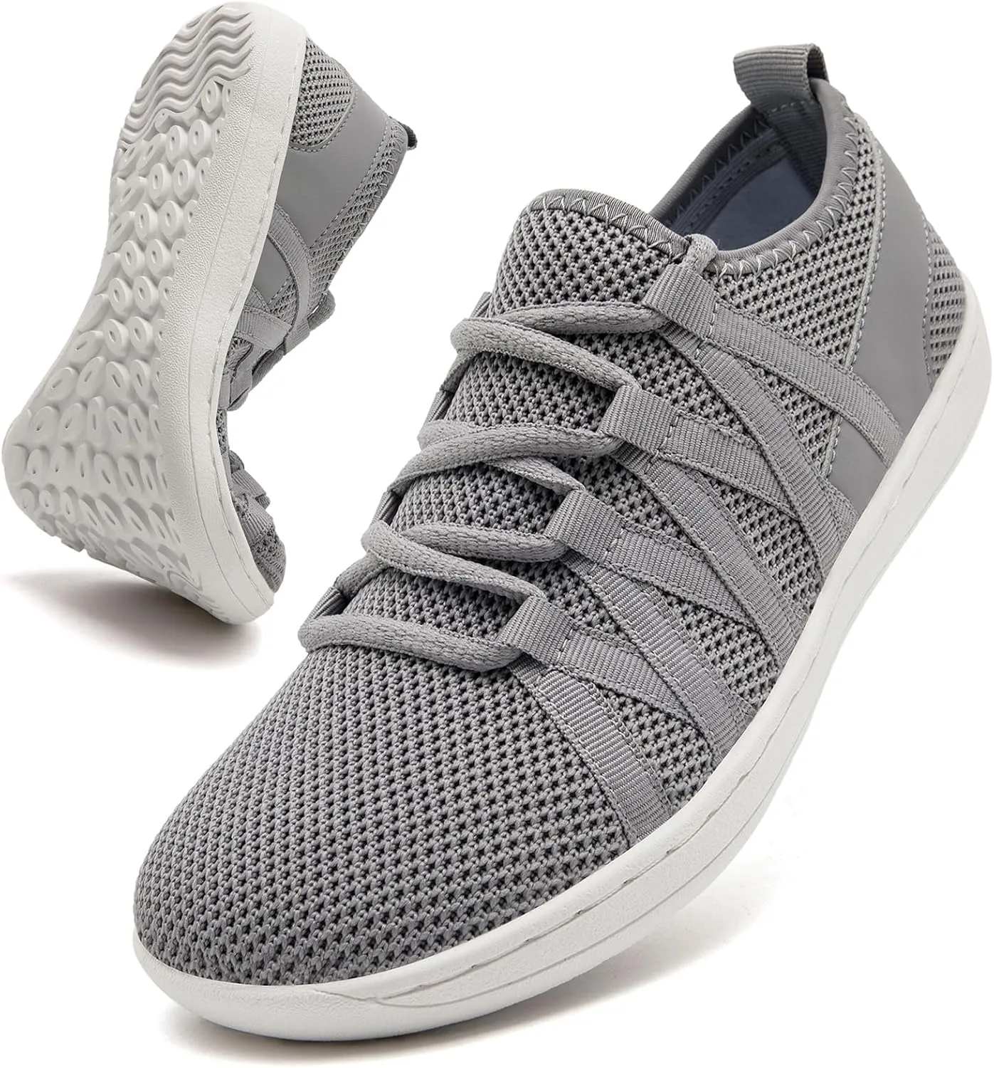 Barefoot Shoes for Womens Minimalist Fashion Sneaker Lightweight Wide Toe Box Zero-Drop Sole Tennis Walking Running Wokout Hike Shoes