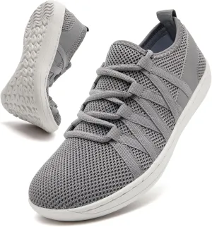 Barefoot Shoes for Womens Minimalist Fashion Sneaker Lightweight Wide Toe Box Zero-Drop Sole Tennis Walking Running Wokout Hike Shoes
