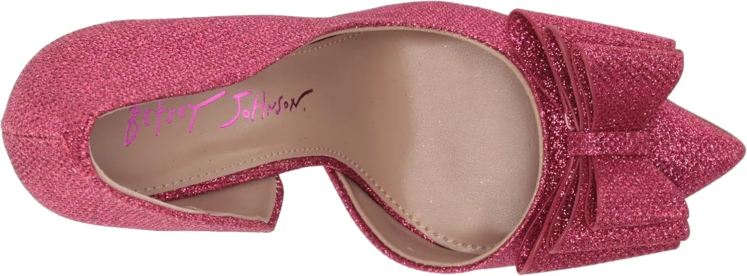 Betsey Johnson Women's PRINCE d'Orsay Pump