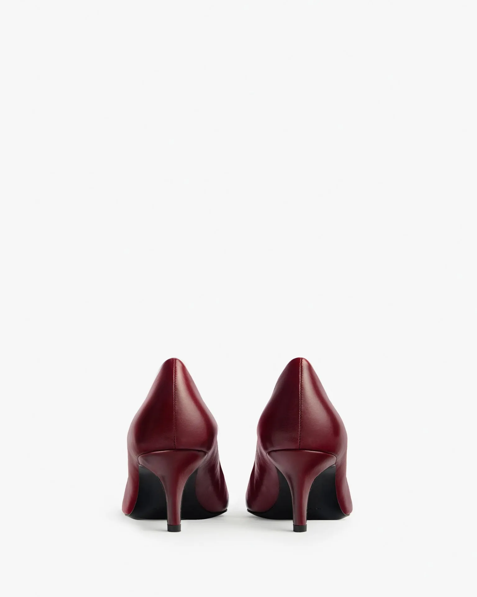 Blade Pump in Bordeaux Leather
