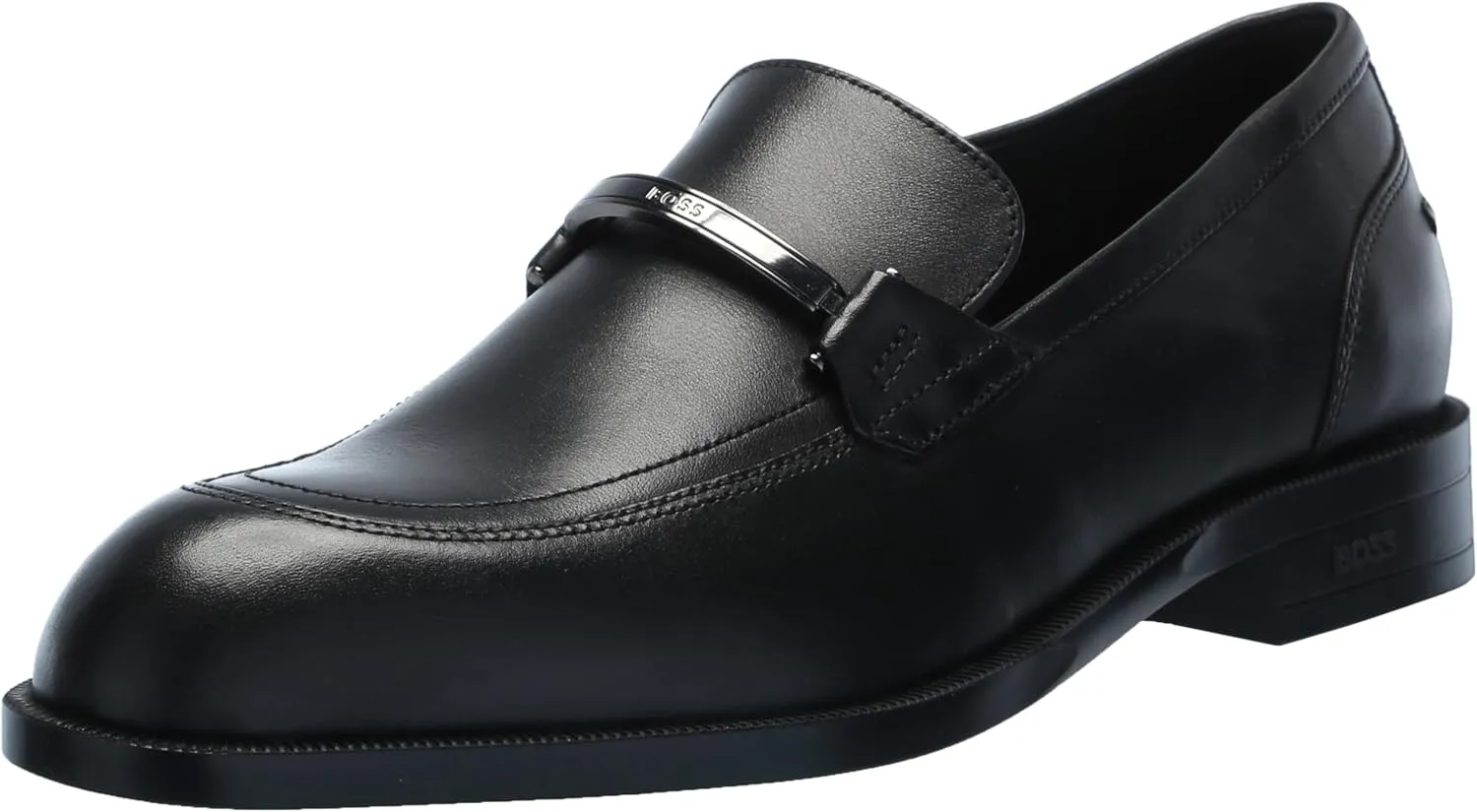 BOSS Men's Tayil Smooth Leather Bit Loafer