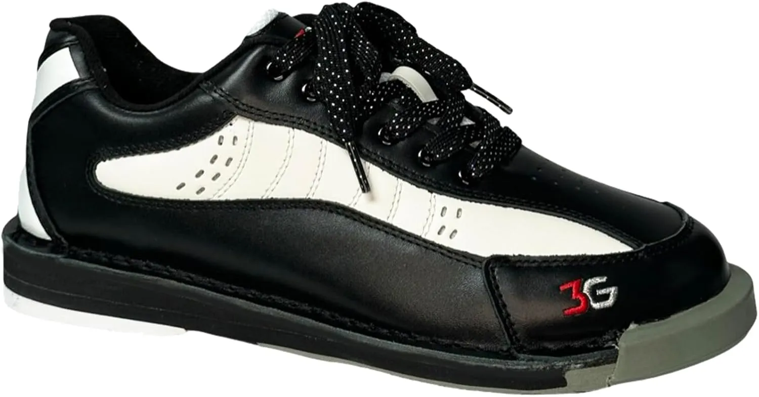 BOWLINGBALL 3G Tour X Right Handed Bowling Shoes - Black/White