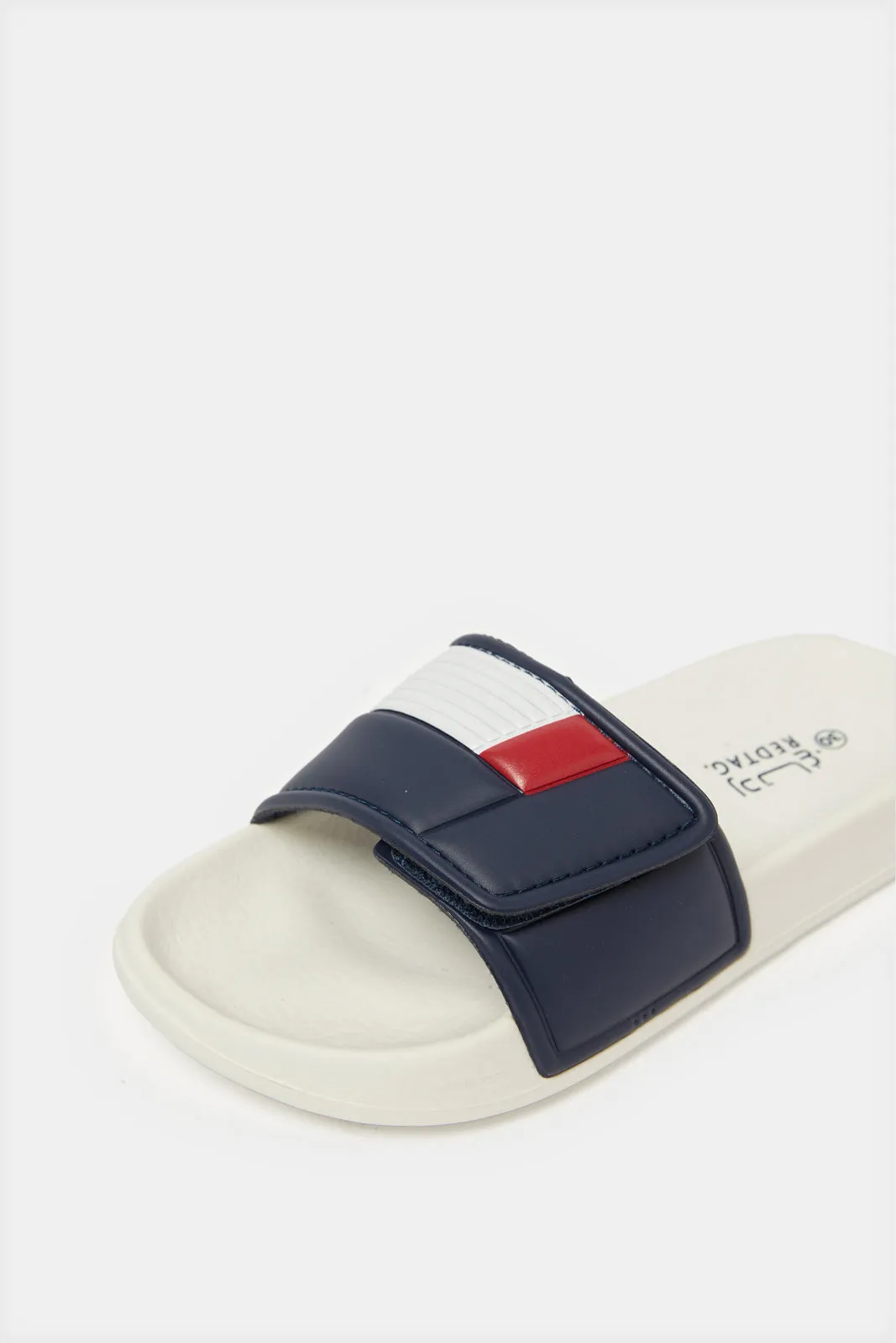 Boys Blue Velcro Slide