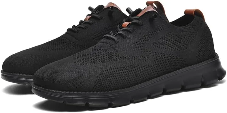 Breeze Shoes for Men Oxfords Lace-Up Lightweight Casual Walking Comfortable Dress wearbreeze Breeze Urban Shoes