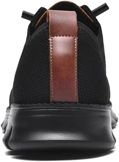 Breeze Shoes for Men Oxfords Lace-Up Lightweight Casual Walking Comfortable Dress wearbreeze Breeze Urban Shoes
