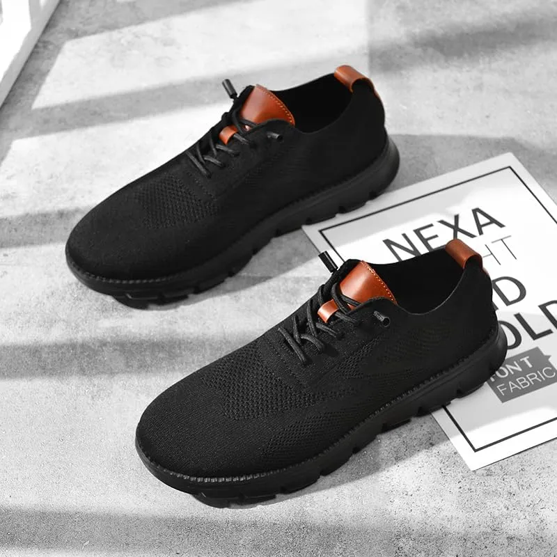 Breeze Shoes for Men Oxfords Lace-Up Lightweight Casual Walking Comfortable Dress wearbreeze Breeze Urban Shoes
