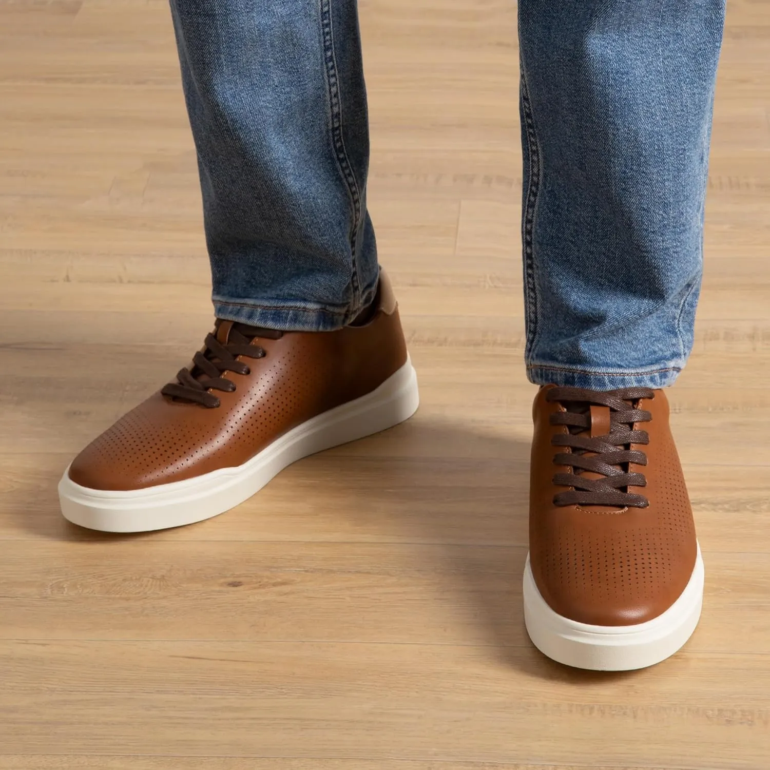 Bruno Marc Men's Casual Dress Sneaker Lace-Up Business Shoes Lightweight Fashion Sneakers WaveFlex CoreLux