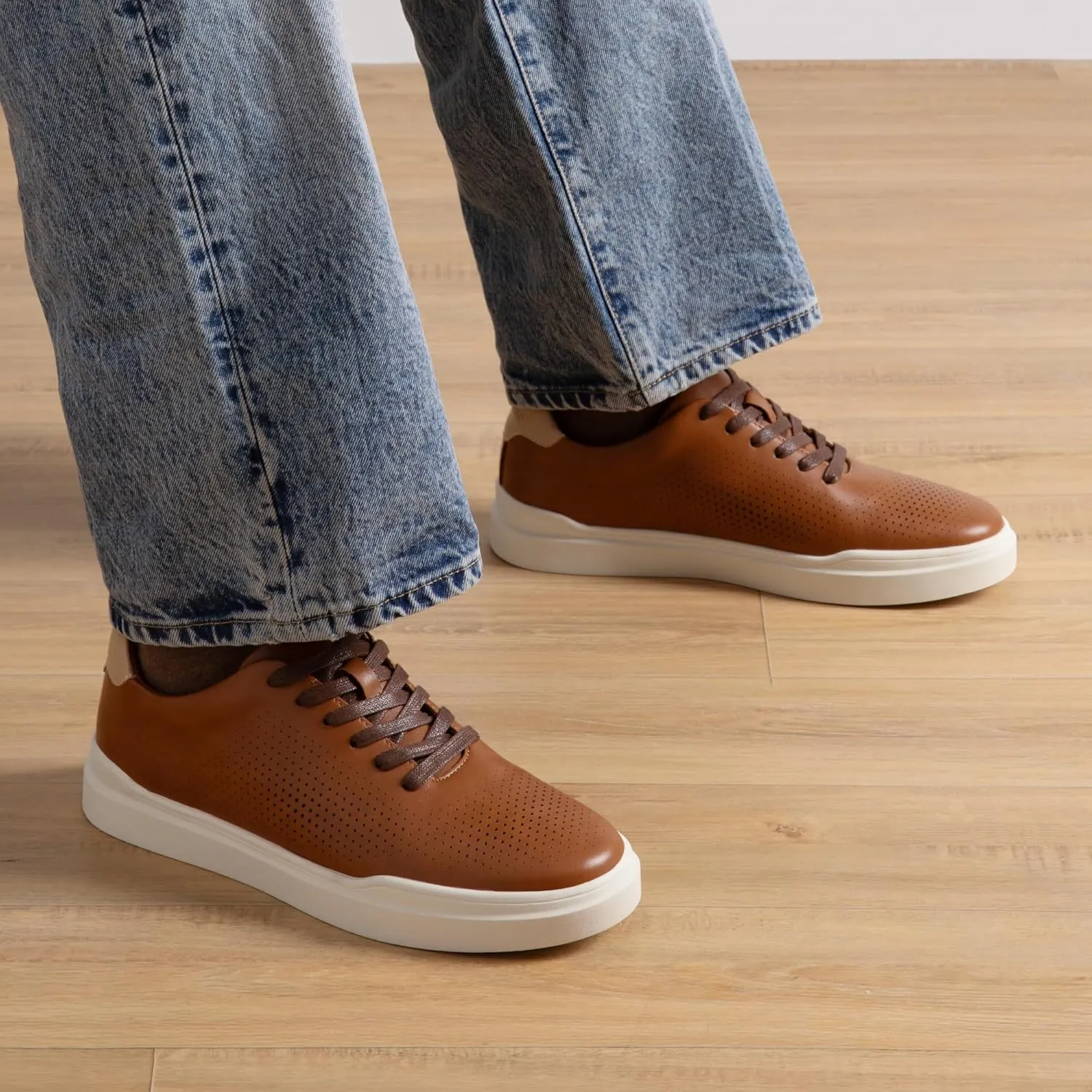 Bruno Marc Men's Casual Dress Sneaker Lace-Up Business Shoes Lightweight Fashion Sneakers WaveFlex CoreLux