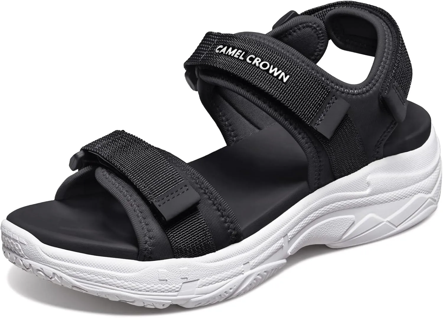 CAMEL CROWN Women's Athletic Sandals Comfortable Outdoor Walking Waterproof Lightweight Girls' Platform Shoes Open Toe Arch Support
