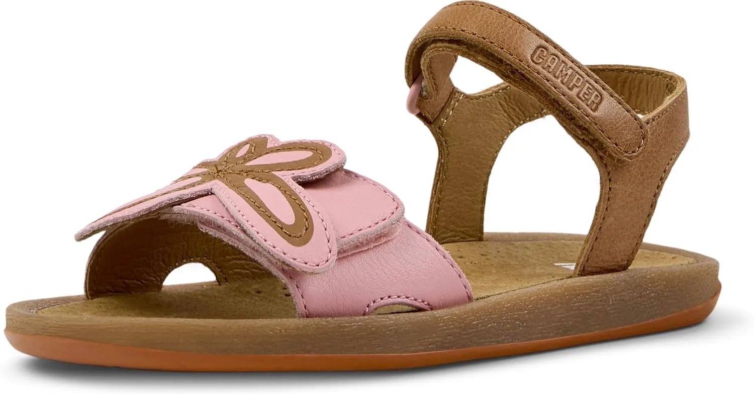Camper Kids Girls Sandal, Multicolor, 3 Big Kid