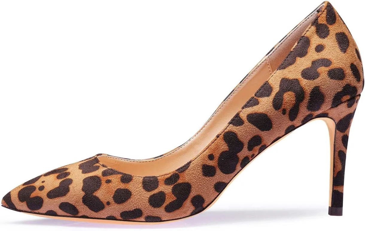 Castamere High Heels Womens Pointed-Toe Slip-on Pumps 8.5CM Stiletto Heel Shoes