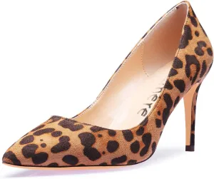 Castamere High Heels Womens Pointed-Toe Slip-on Pumps 8.5CM Stiletto Heel Shoes