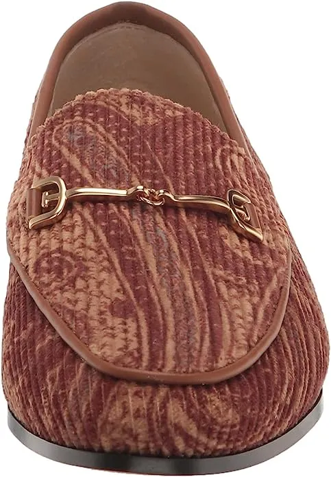 Chain Premium variety Sam Detail Frontier Brown Vamp Loraine Slip-On Leather Loafers Edelman Hurry, ends soon