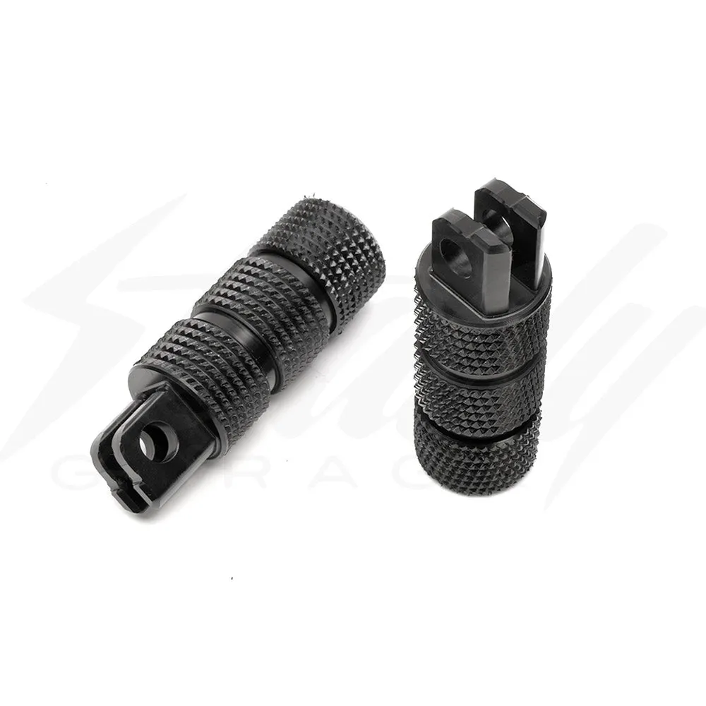 CHIMERA ENGINEERING ROUND GRIPPY STUNT PEGS - KAWASAKI Z125 PRO (ALL YEARS)