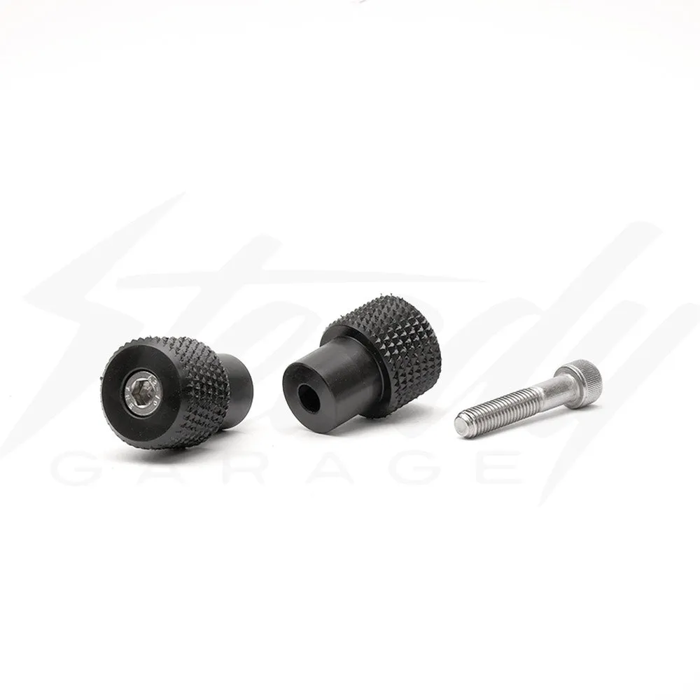 CHIMERA ENGINEERING ROUND GRIPPY STUNT PEGS - KAWASAKI Z125 PRO (ALL YEARS)