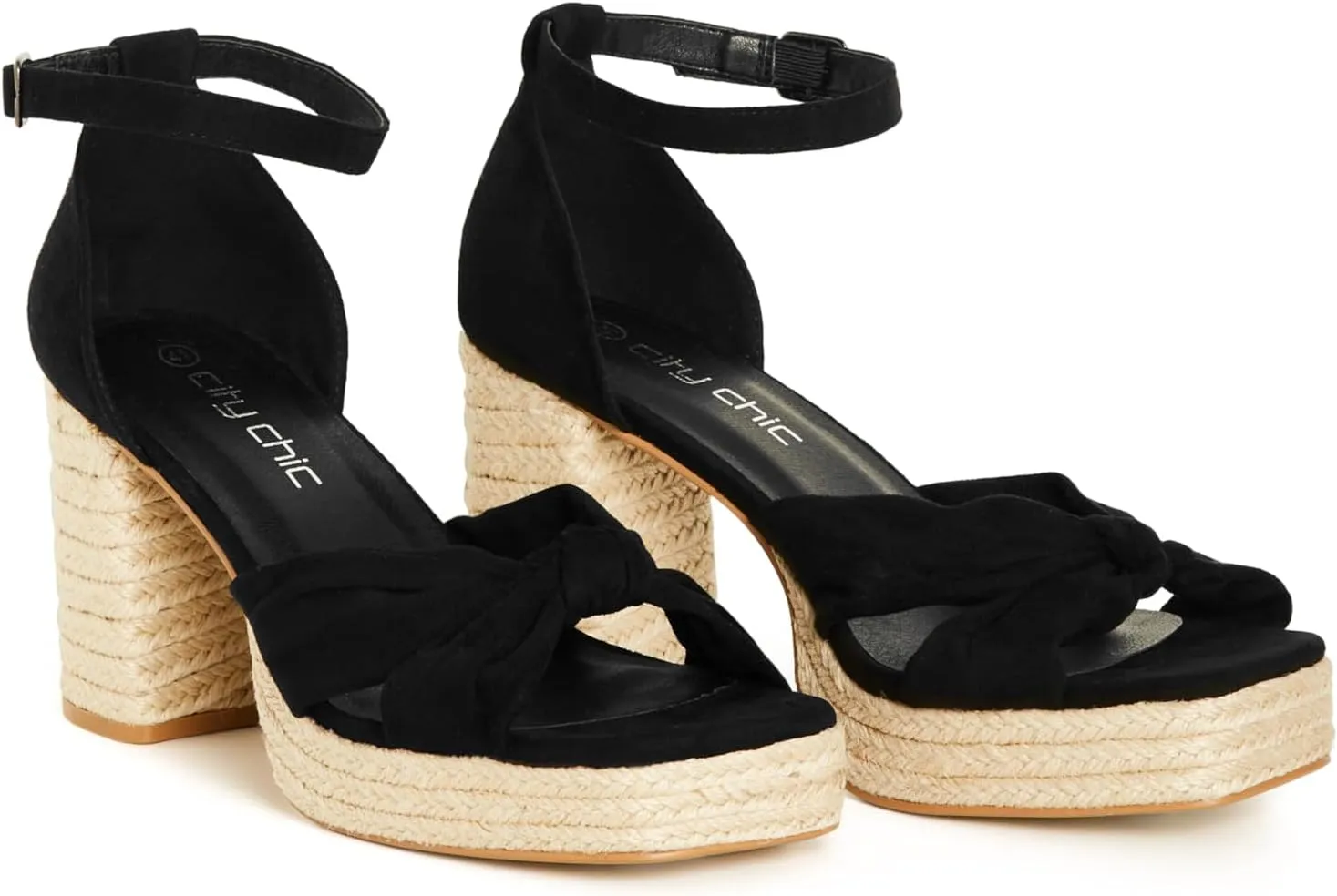 City Chic Women's Platform Oakley Heel Sandal