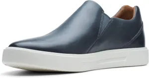 Clarks Men's Un Costa Step Loafer, Dark Blue Leather, 10.5