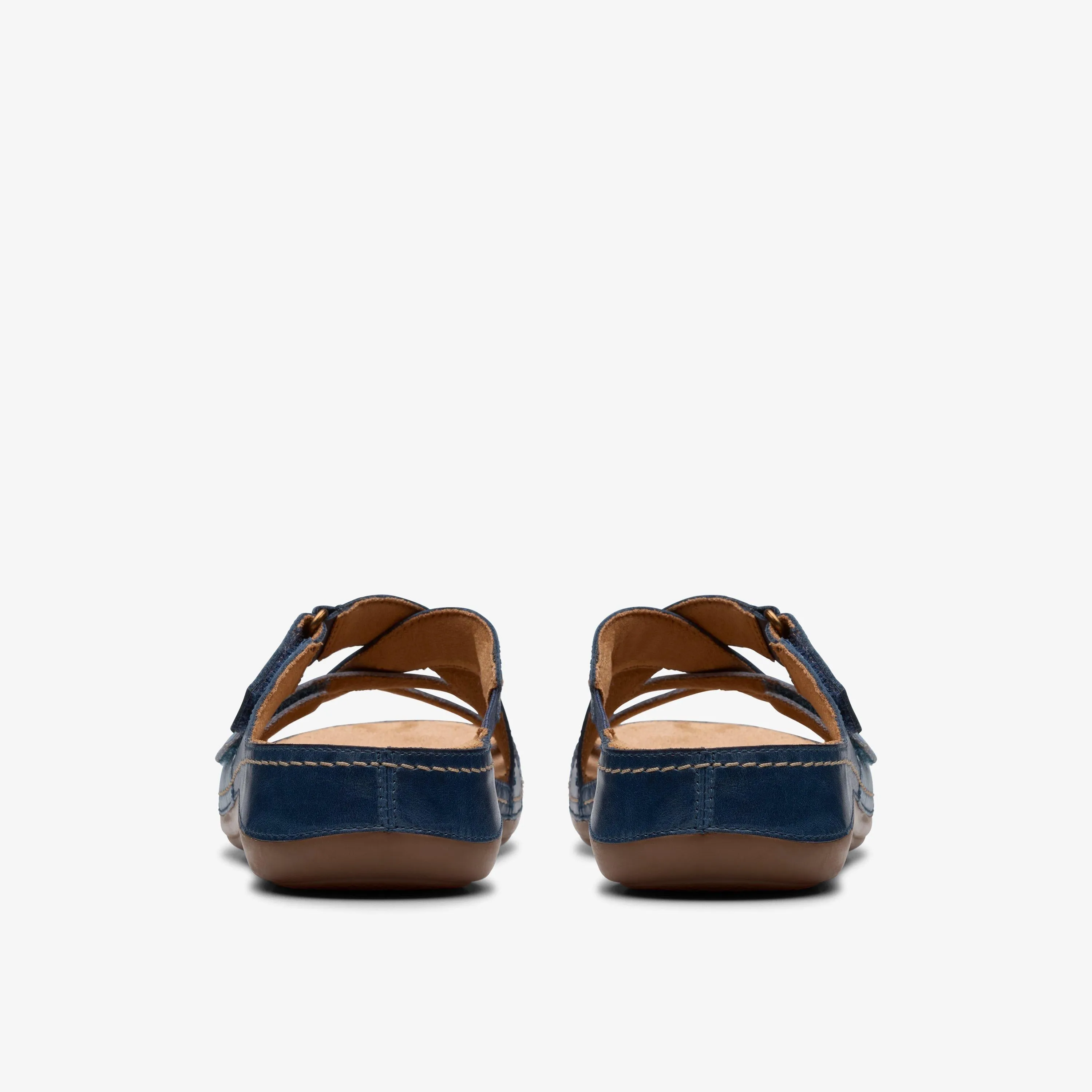 Clarks Women's Cecily Slide Blue Combi 26181419