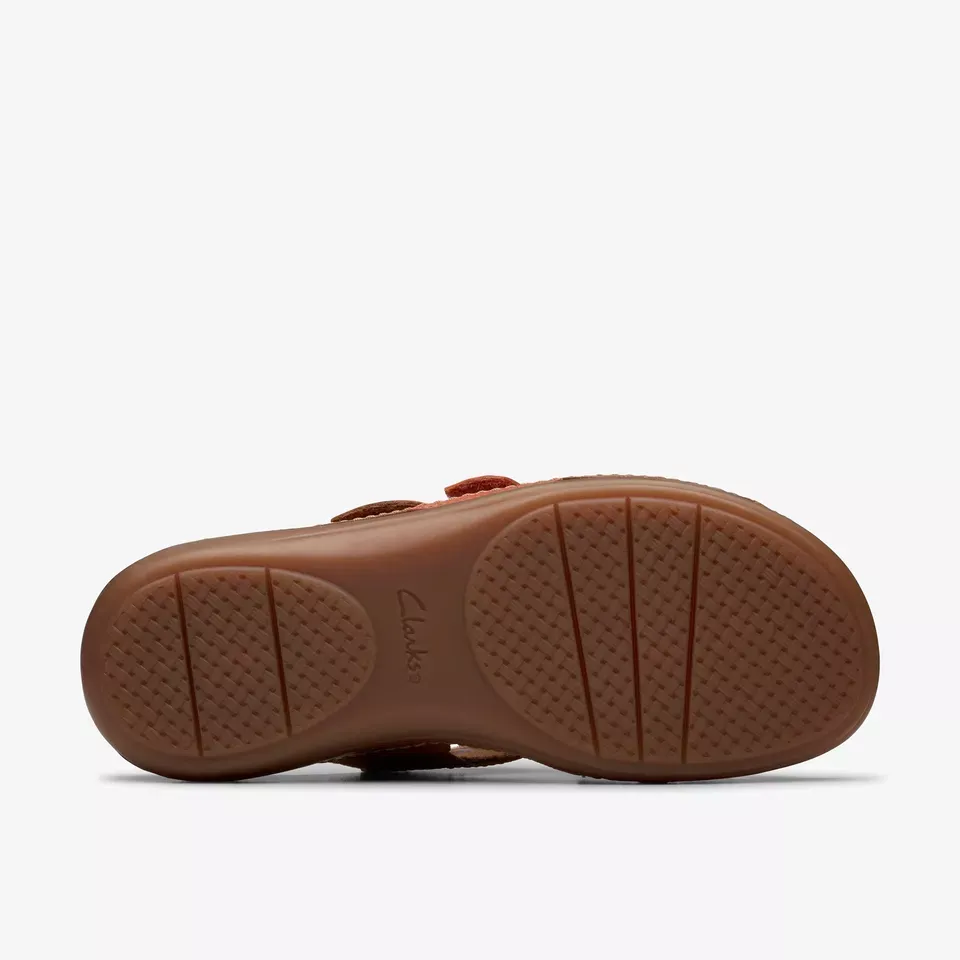 Clarks Women's Cecily Slide Tan Combi 26181422
