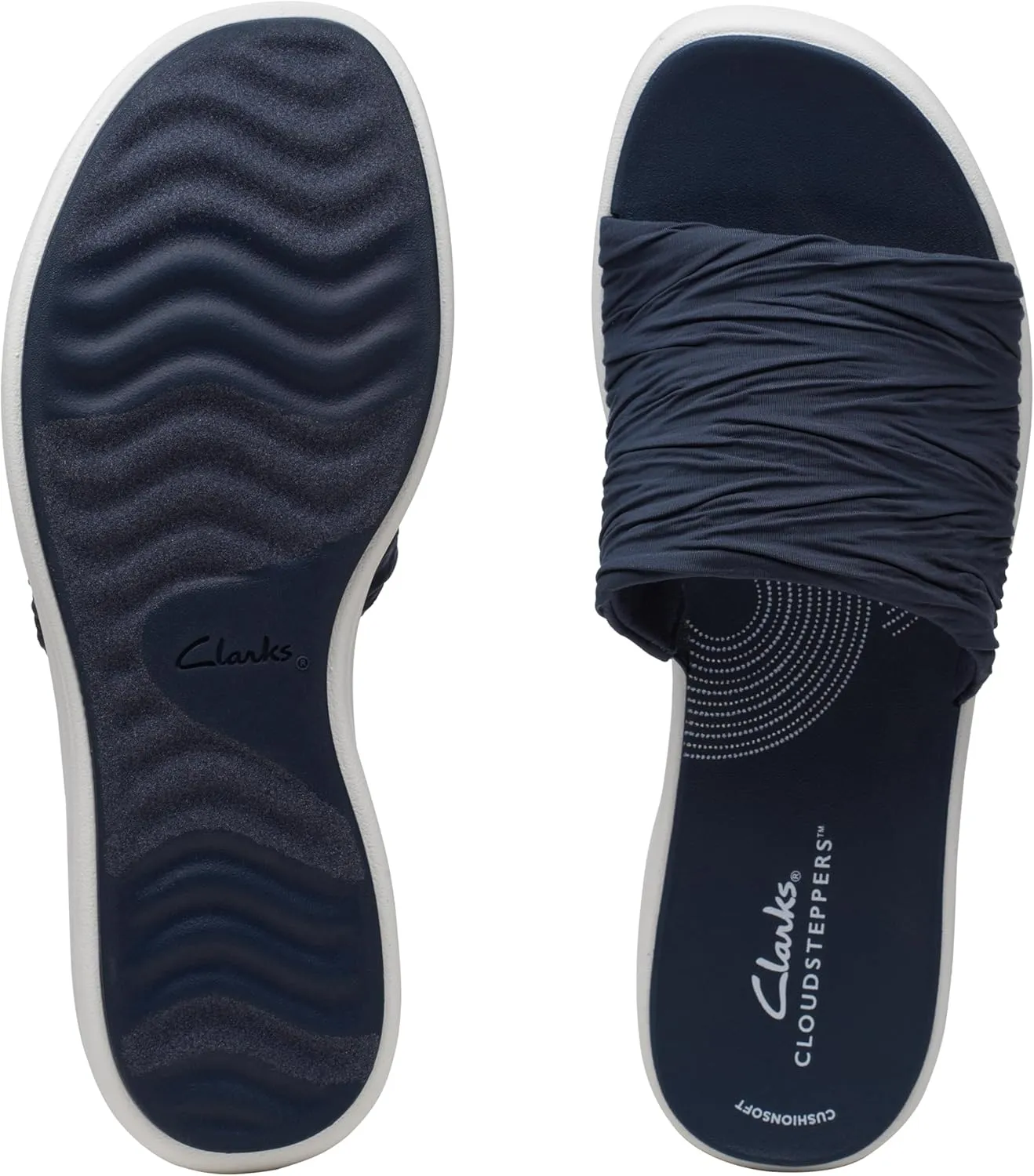 Clarks Women's Drift Petal Slide Sandal