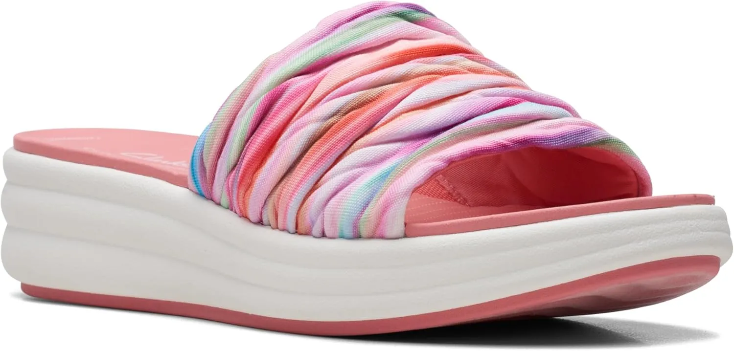 Clarks Women's Drift Petal Slide Sandal