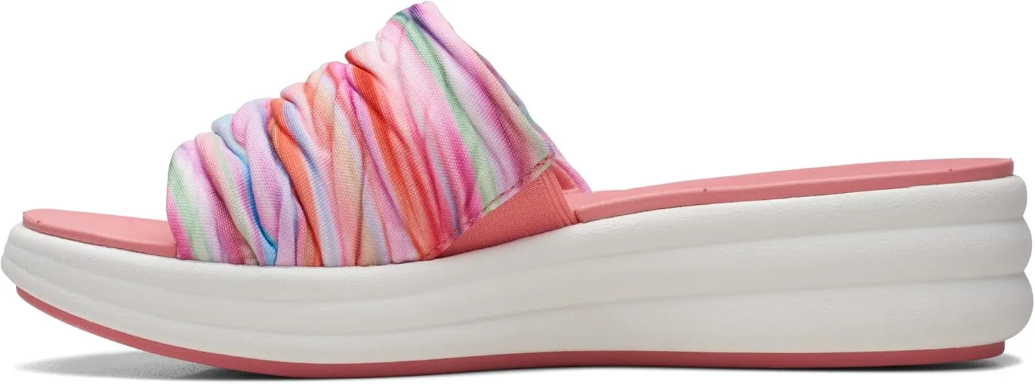 Clarks Women's Drift Petal Slide Sandal