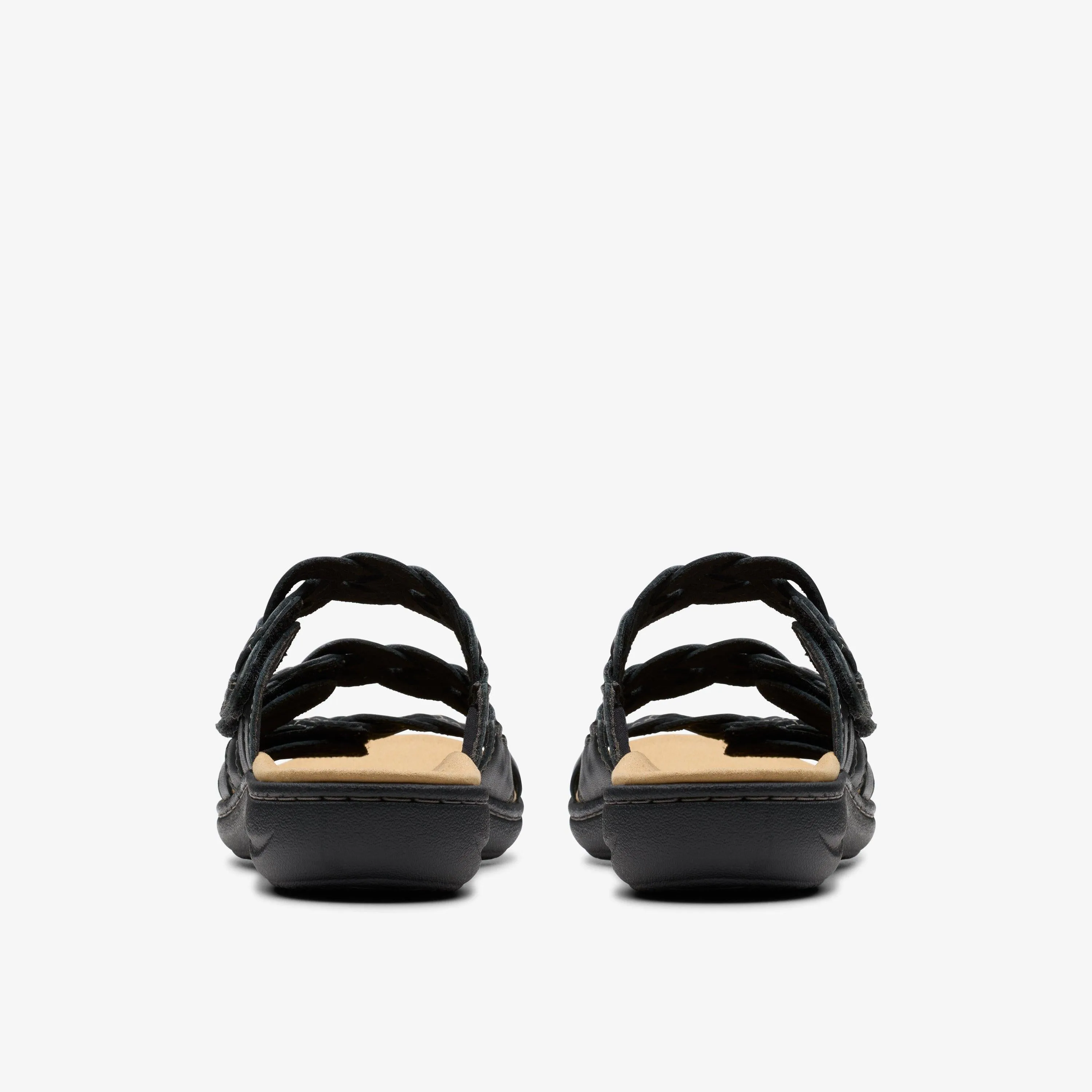Clarks Women's Laurieann Rio Black Leather 26181907