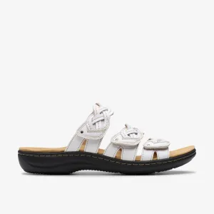 Clarks Women's Laurieann Rio White Leather 26182224