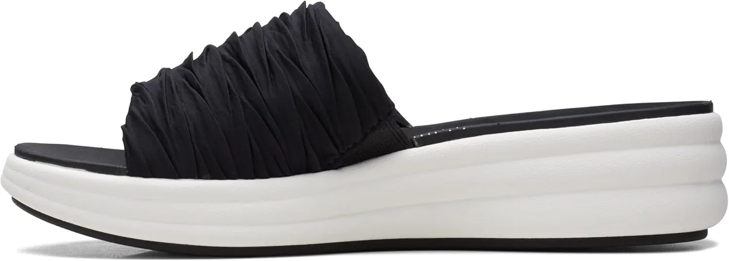 Clarks Womens Slip On Open Toe Slide Sandals