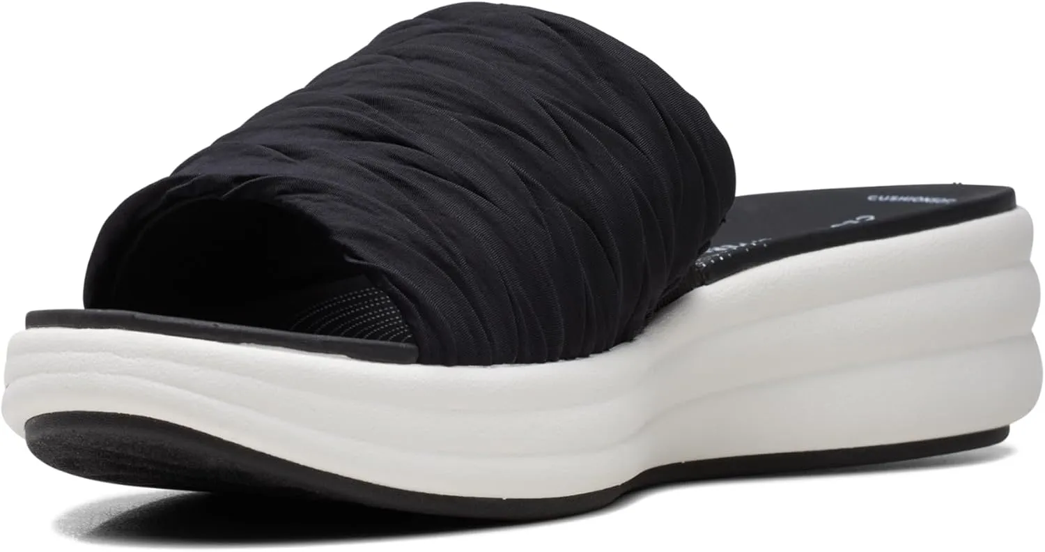 Clarks Womens Slip On Open Toe Slide Sandals